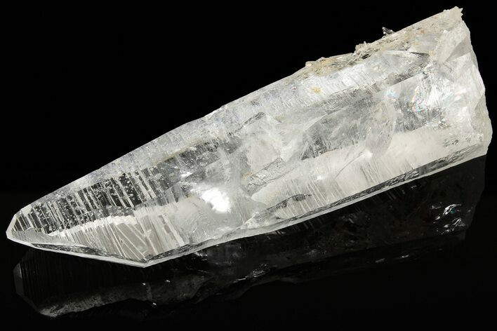 5.3" Striated Colombian Quartz Crystal - Peña Blanca Mine